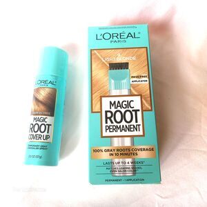 L'Oreal Paris Magic Root Rescue Permanent Hair Color 9 Light Blonde &Cover up sp
